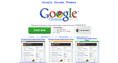 Desktop Screenshot of freechromethemes.com